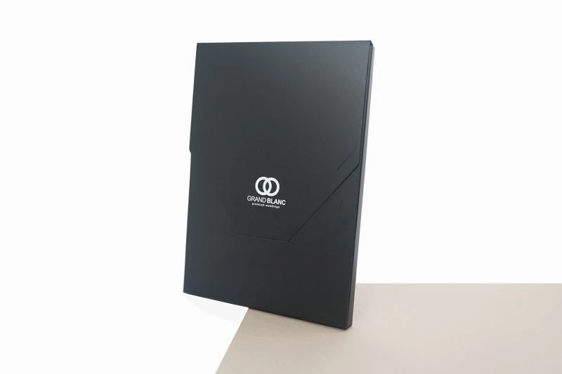 客製A5新款黑卡目錄明信片包裝製作印刷 - 細節圖 12
