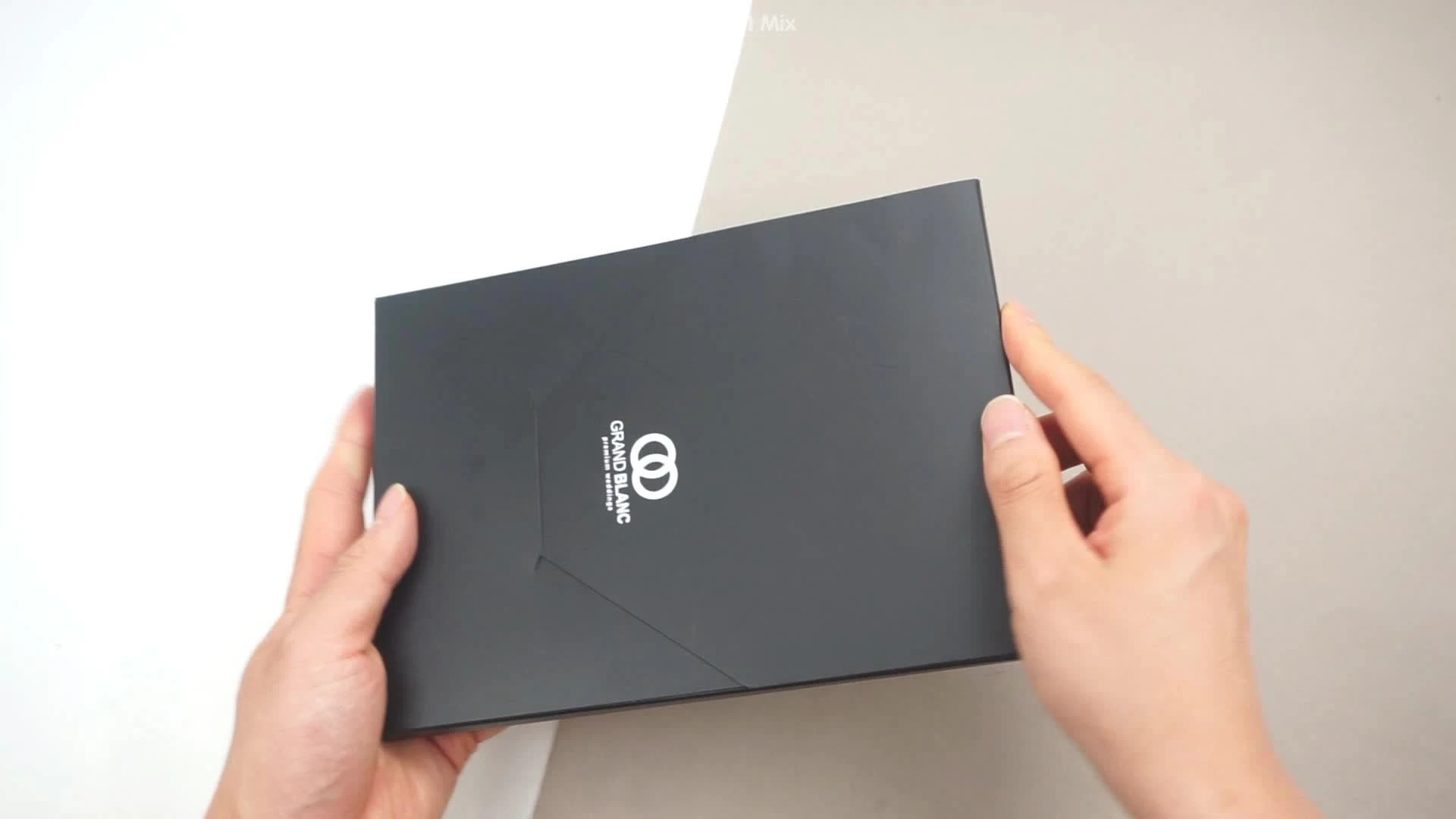 客製A5新款黑卡目錄明信片包裝製作印刷 - 細節圖 7