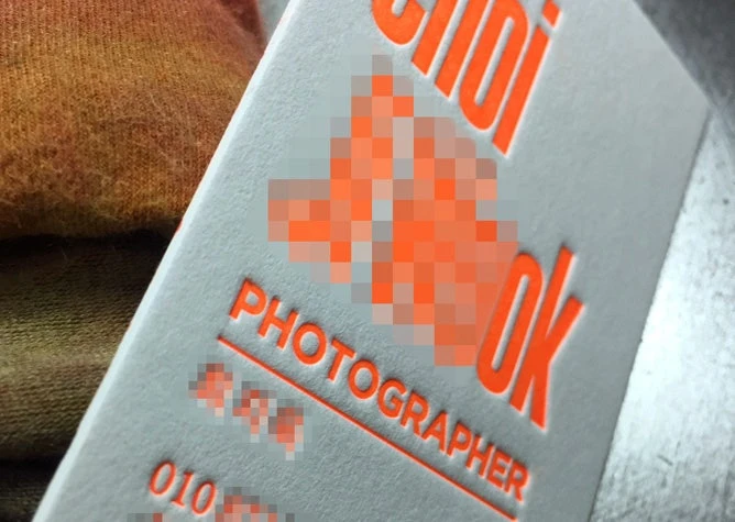 客製棉卡厚名片製作印刷 - 細節圖 2