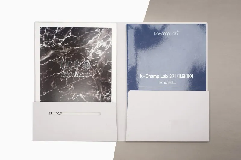客製A4目錄書本合約夾文件夾資料夾製作印刷 - 細節圖 1