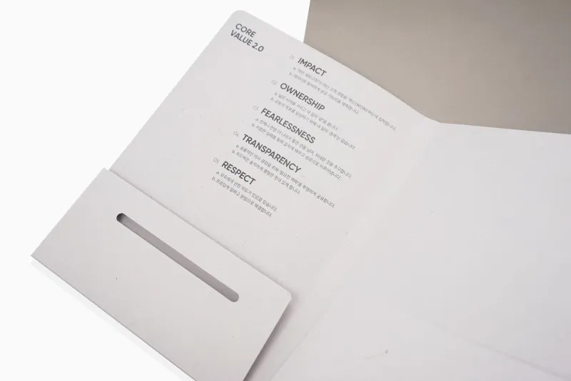 客製A4目錄書本合約夾文件夾資料夾製作印刷 - 細節圖 3