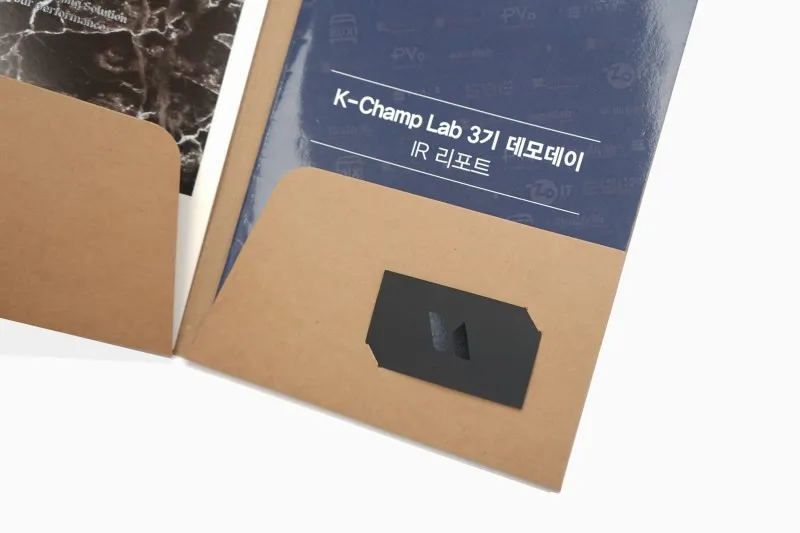客製A4環保赤牛皮資料夾合約夾文件夾製作印刷 - 細節圖 7