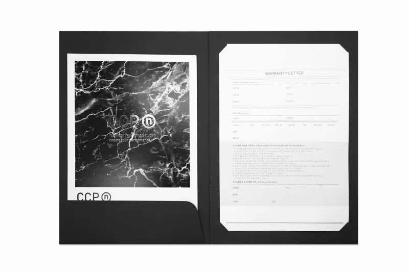 客製A4岩石色紙合約夾文件夾資料夾製作印刷 - 細節圖 5