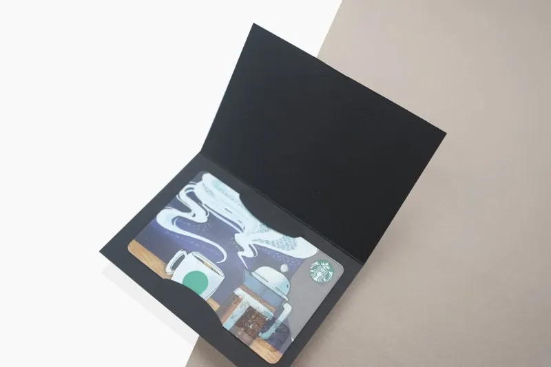 客製會員卡黑色迷您紙套卡套製作印刷 - 細節圖 1