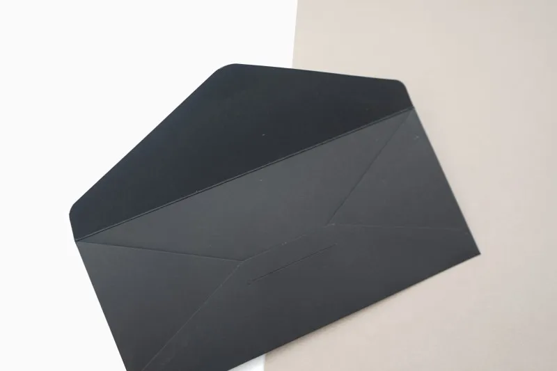 客製黑卡禮券套信封套製作印刷 - 細節圖 6