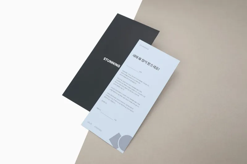 客製環保感謝卡套貴賓紙卡套製作印刷 - 細節圖 2