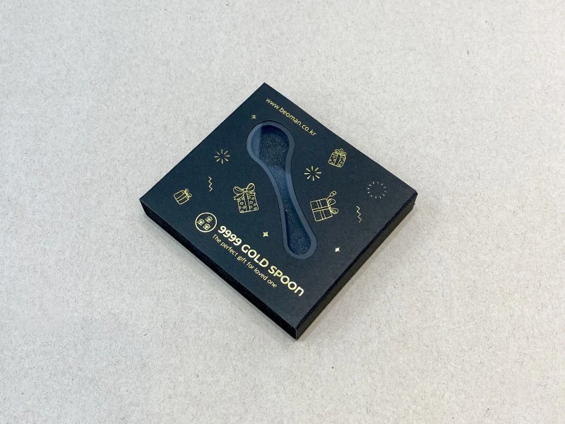 客製金湯匙組訂製套筒盒包裝製作印刷 - 細節圖 2