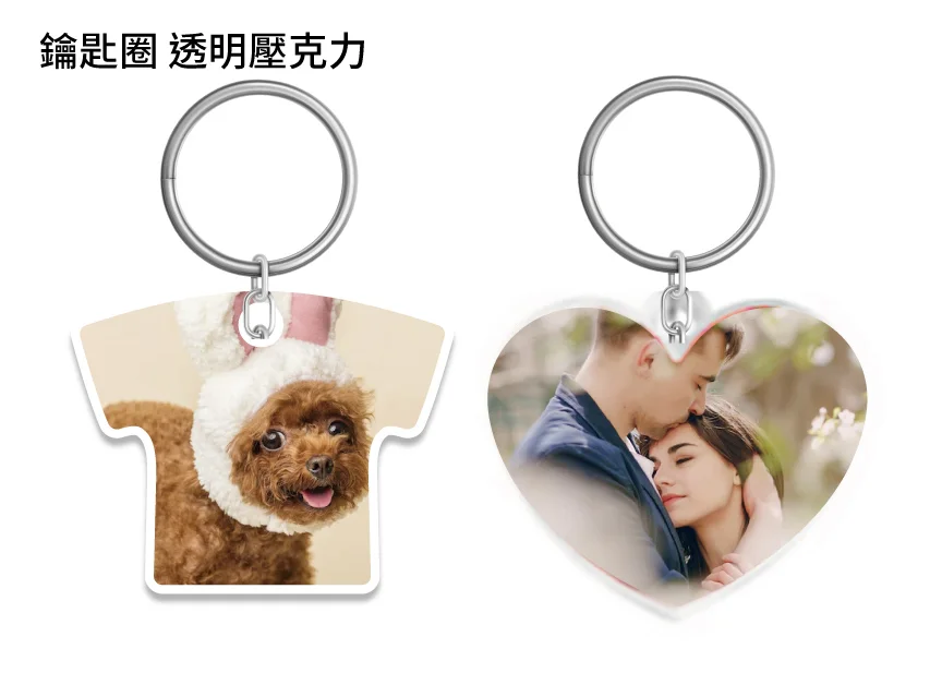 客製鑰匙圈製作印刷 - 細節圖 1