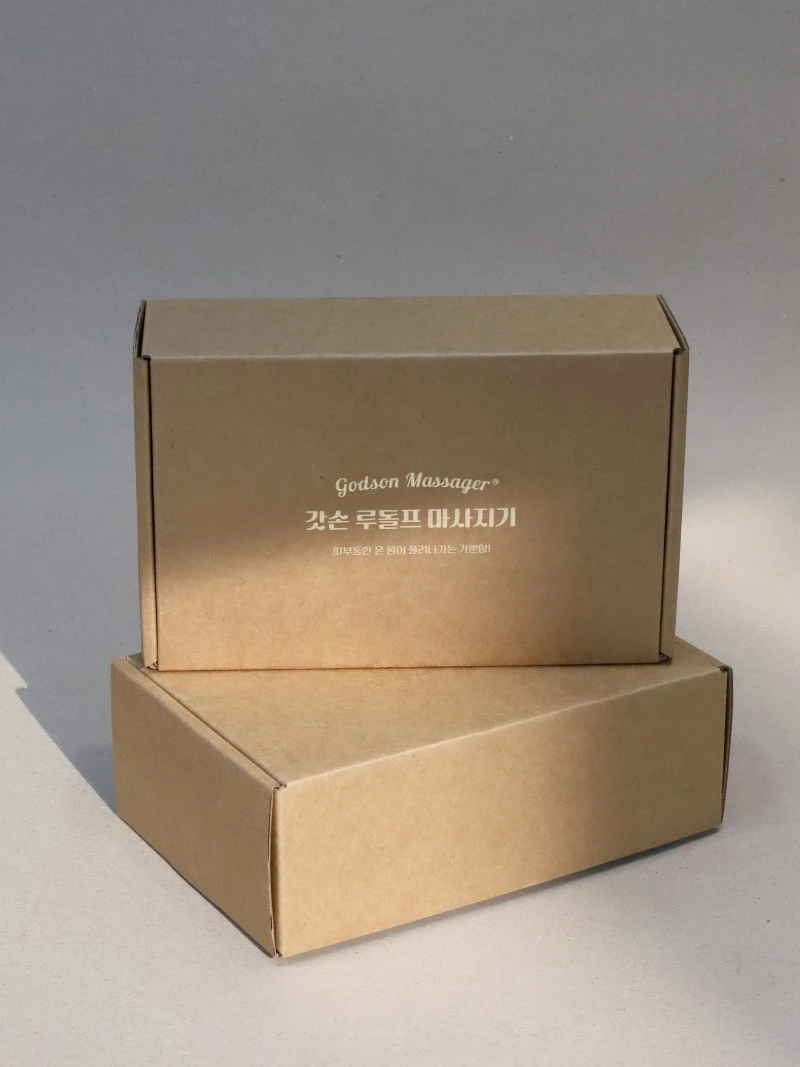 客製牛皮紙瓦楞按摩器紙盒(飛機盒)製作印刷 - 細節圖 9
