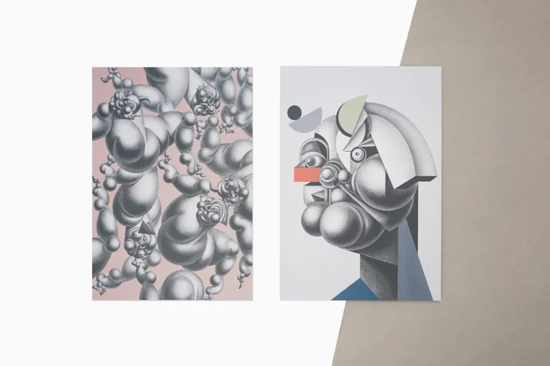 客製美術館展覽厚紙卡邀請函明信片製作印刷 - 細節圖 9
