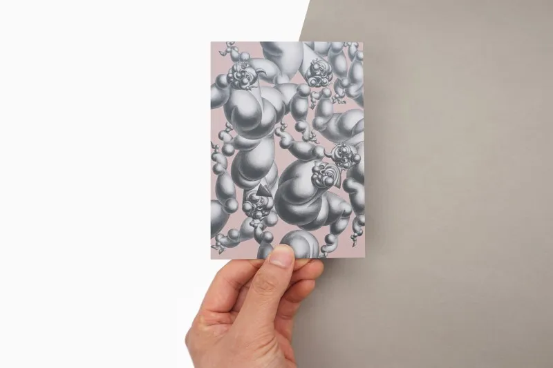 客製美術館展覽厚紙卡邀請函明信片製作印刷 - 細節圖 5