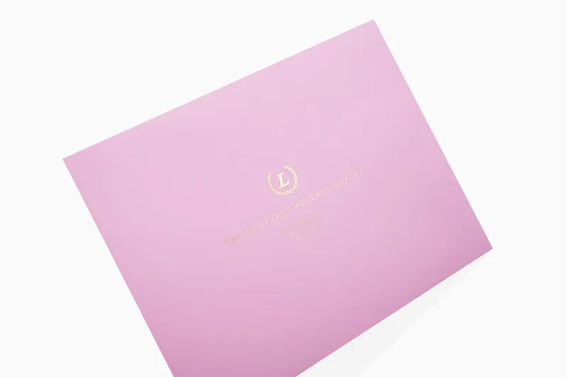 客製粉紅色信封製作印刷 - 細節圖 2