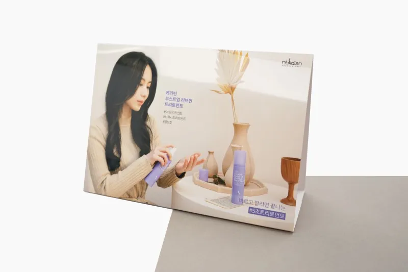 客製桌上POP廣告立架製作印刷 - 細節圖 6