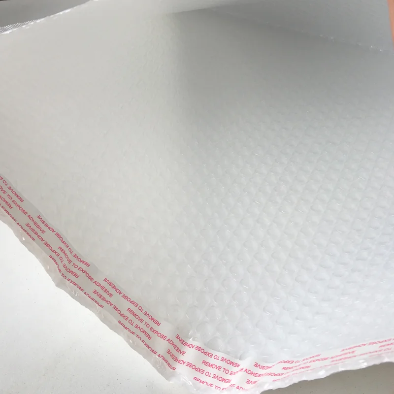 客製白霧珠光氣泡袋信封防震袋製作印刷 - 細節圖 3