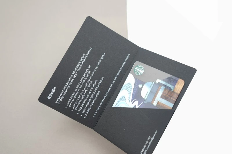 客製黑質感會員卡卡套房卡套製作印刷 - 細節圖 2