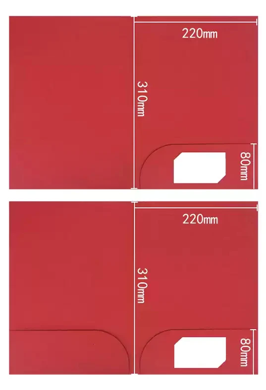 客製少量A4多種材質資料夾製作印刷 - 細節圖 3