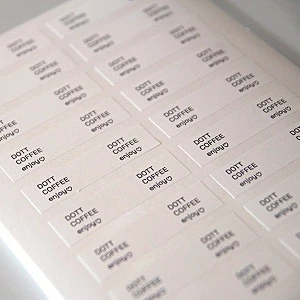 客製文字數字QR Code標示內容標籤貼紙印刷製作設計 - 細節圖 3