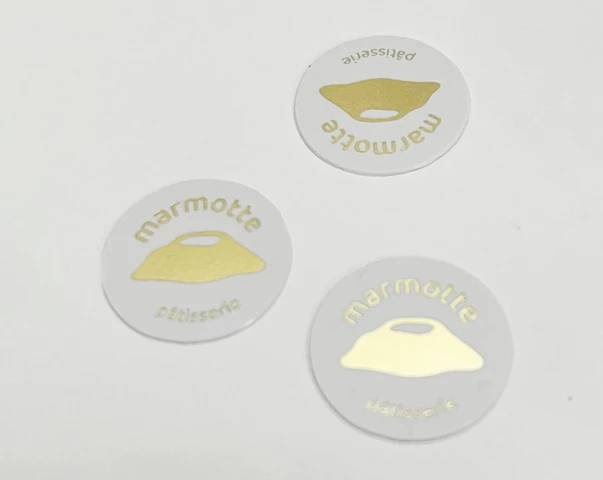 客製蛋糕插牌 - 燙金防水卡材質樣式