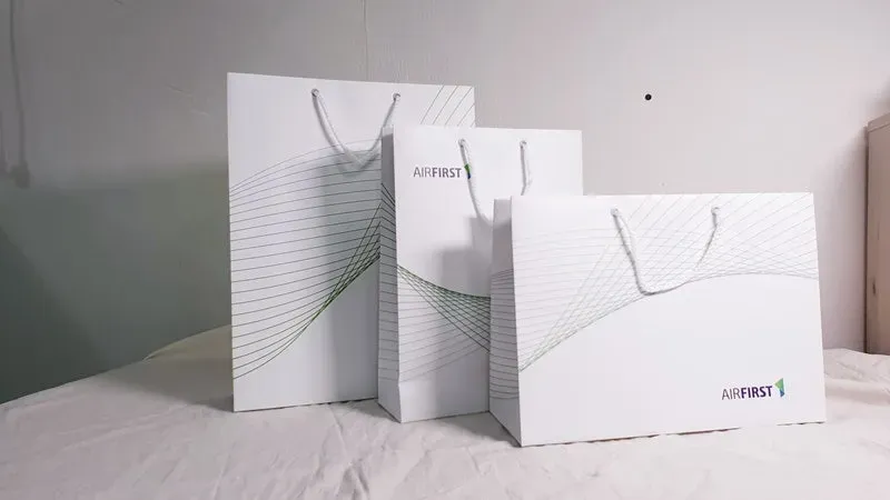 公司企業品牌形象棉繩手提紙袋|印刷與客製紙袋製作 - 細節圖 1