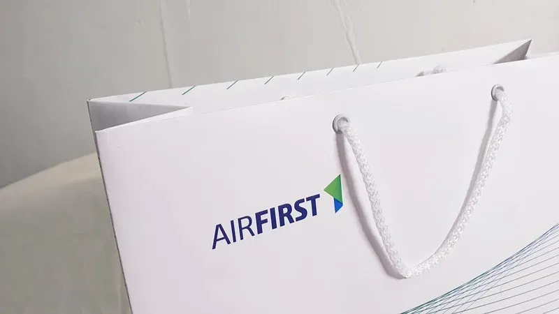 公司企業品牌形象棉繩手提紙袋|印刷與客製紙袋製作 - 細節圖 4