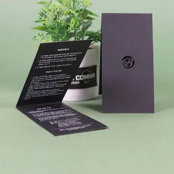 保固說明簡介卡|商品介紹卡|包裝小卡|黑卡紙|印刷製作 - 細節圖 4
