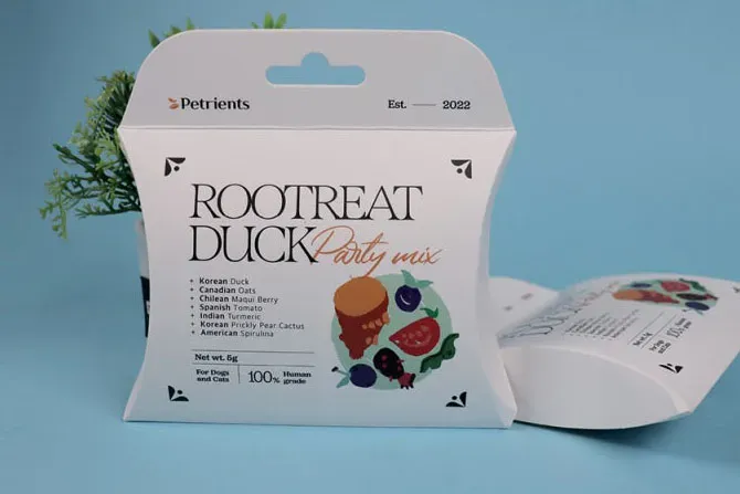 寵物用品商品|寵物零食貓狗飼料|產品掛盒|吊掛半月紙盒|印刷製作 - 細節圖 2