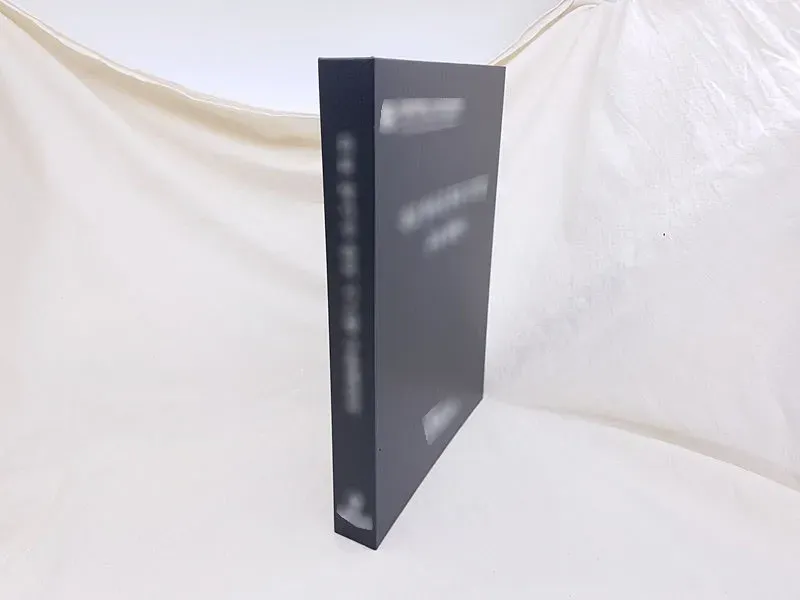 黑色企業公司|客製文書檔案夾|拱型夾|A4|3孔活頁夾|製作印刷 - 印刷成品展示