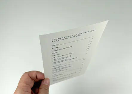 MENU少量菜單|單張菜單|簡易菜單印刷製作 - 細節圖 2