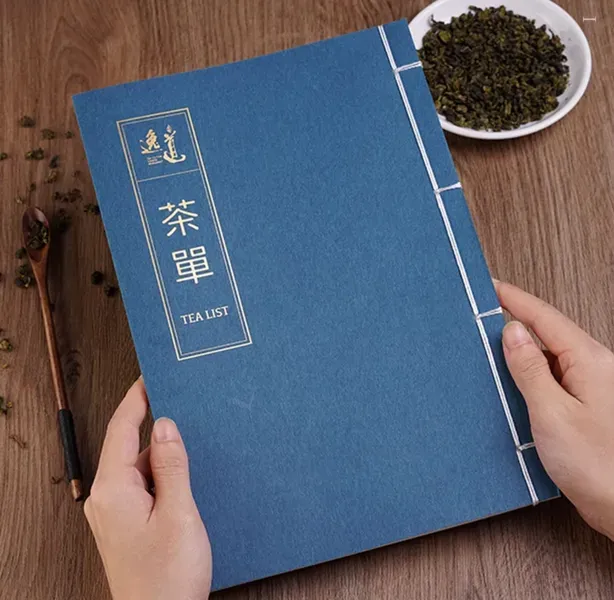 華人餐廳菜單|古代菜單|紙質|穿繩|菜單印刷製作 - 印刷成品展示