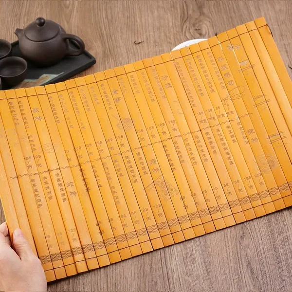 竹片菜單|竹製雷雕|古代風|印刷製作 - 細節圖 6