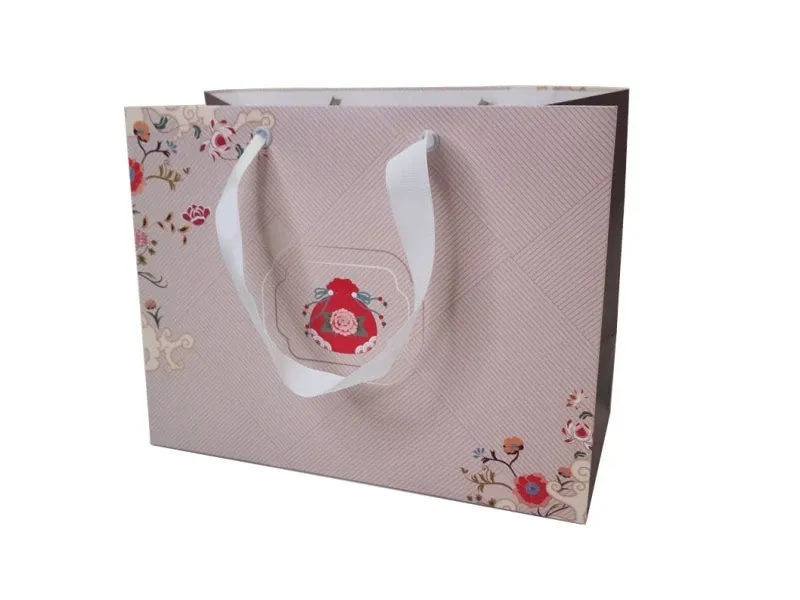 珠寶精品店|緞帶紙袋|少量500個|印刷製作 - 印刷成品展示